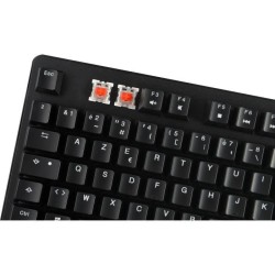 THE G-LAB KEYZ RUBIDIUM CLAVIER MÉCANIQUE RED SWITCH ET RGB COMPLeTEMENT PERSONNALISABLE AVEC REPOSE-POIGNET - AZERTY