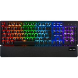 THE G-LAB KEYZ RUBIDIUM CLAVIER MÉCANIQUE RED SWITCH ET RGB COMPLeTEMENT PERSONNALISABLE AVEC REPOSE-POIGNET - AZERTY