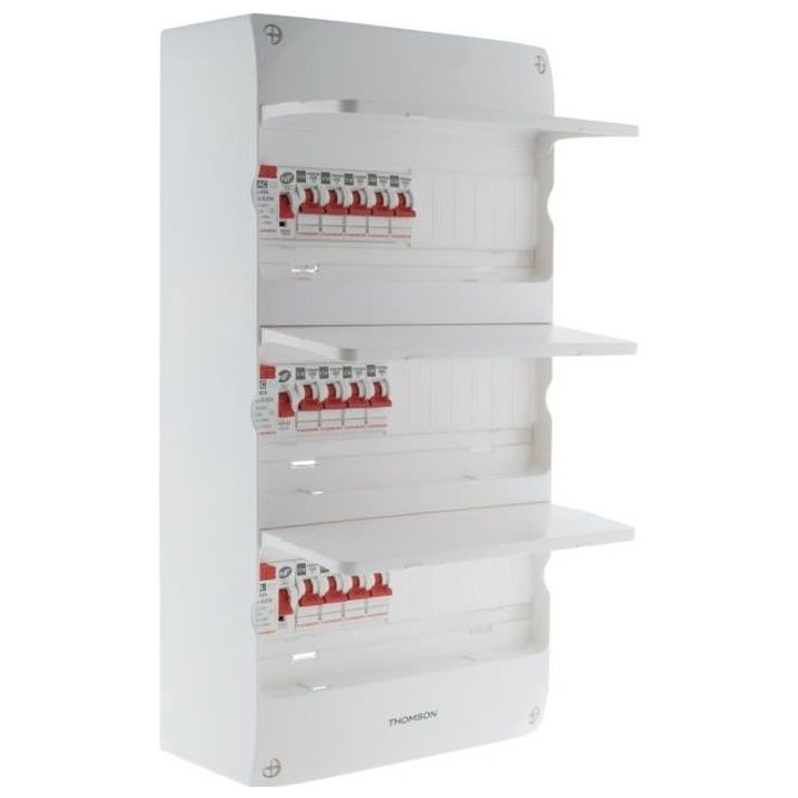 THOMSON Coffret électrique 3 rangées pré-équipé - Idéal T5