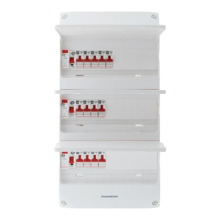 THOMSON Coffret électrique 3 rangées pré-équipé - Idéal T5