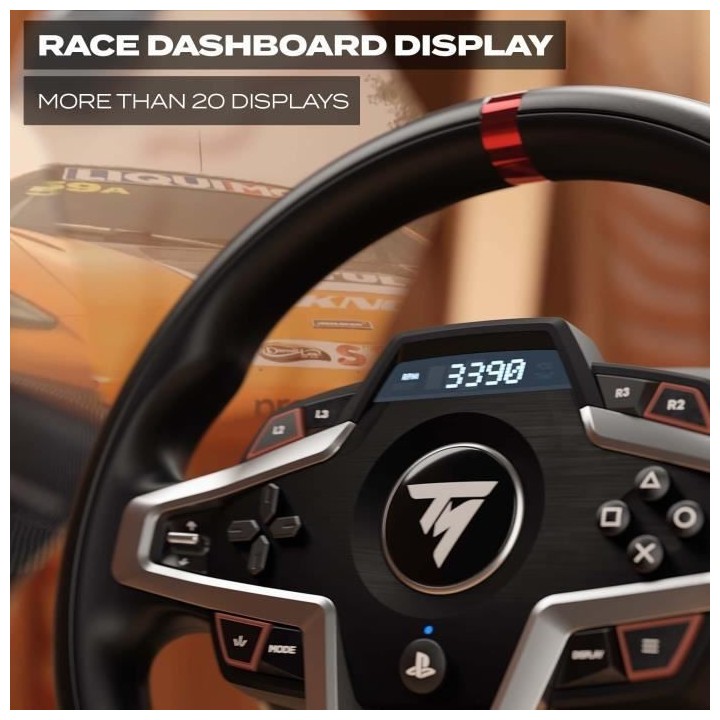 THRUSTMASTER T248 Volant de Course et Pédales Magnétiques, PS5, PS4,