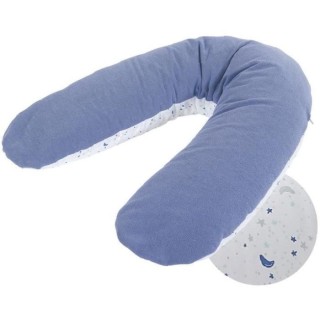 Coussin de maternité 2 en 1 TINEO - 73 x 40 x 15 cm - Déhoussable et