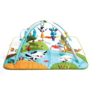 Tiny Love Tapis d'éveil bébé Musical Kick n Play avec Arches Ajusta