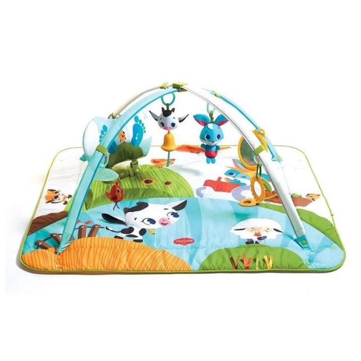 Tiny Love Tapis d'éveil bébé Musical Kick n Play avec Arches Ajusta