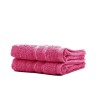 TODAY Lot de 2 Serviettes de toilette Jus de myrtille - 100% Coton - 50 x 100 cm TODAY