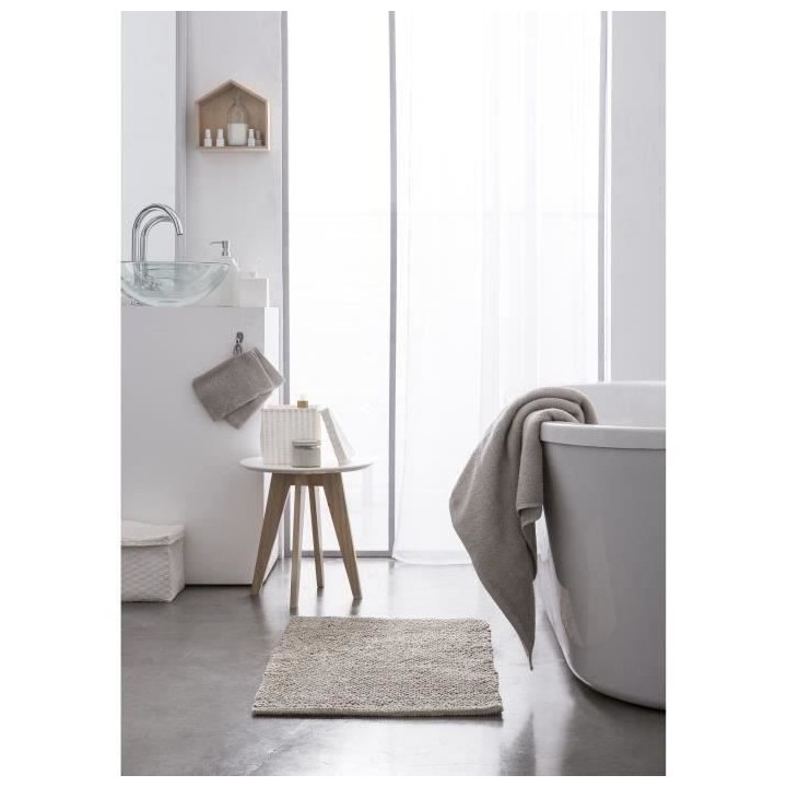 TODAY Maxi Drap de bain Mastic - 100% Coton - 100 x 150 cm TODAY