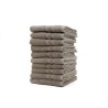 TODAY Lot de 10 Serviettes de toilette Mastic - 100% Coton - 50 x 100 cm TODAY