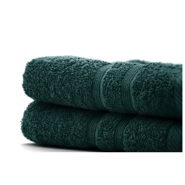 TODAY Lot de 1 Serviette de bain 50 x 100 cm + 1 Drap de bain 70 x 130