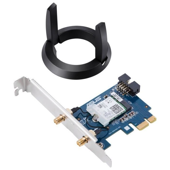 ASUS Carte PCI Express Wi-Fi AC2100 (AC1733 + N300 Mbps) avec Bluetoot