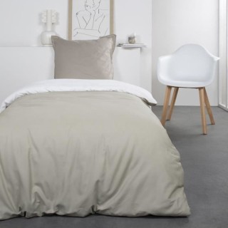 TODAY Charlie Parure de lit Coton 1 personne - 140 x 200 cm - Bicolore