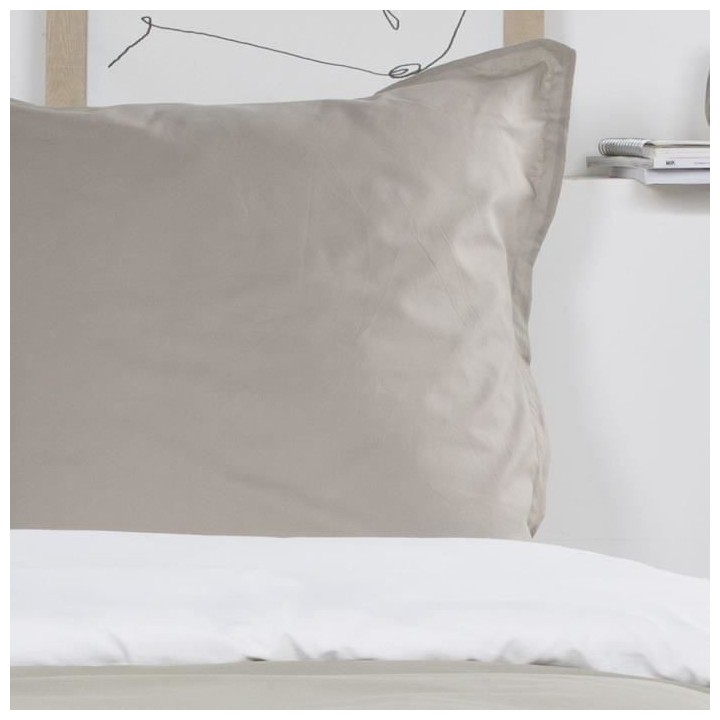 TODAY Charlie Parure de lit Coton 1 personne - 140 x 200 cm - Bicolore