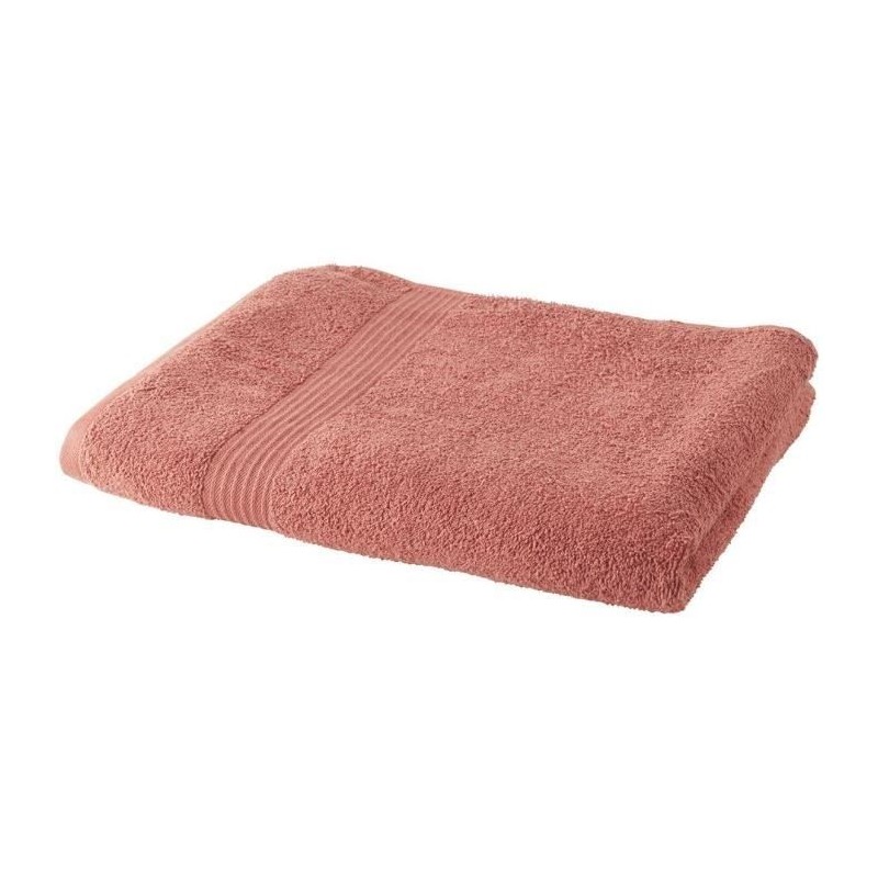 TODAY Drap de bain 100% coton - 70x130 cm - Terracotta