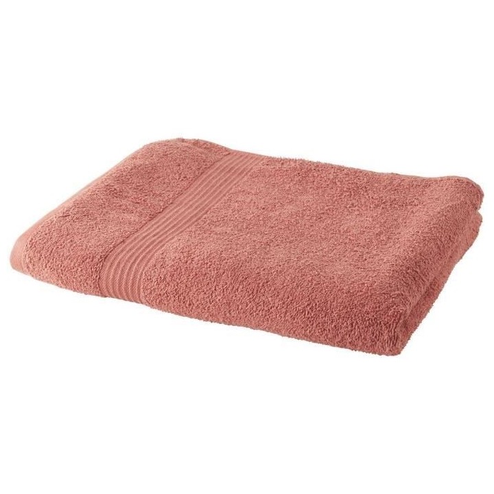 TODAY Drap de bain 100% coton - 70x130 cm - Terracotta