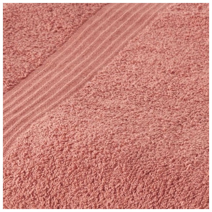 TODAY Drap de bain 100% coton - 70x130 cm - Terracotta