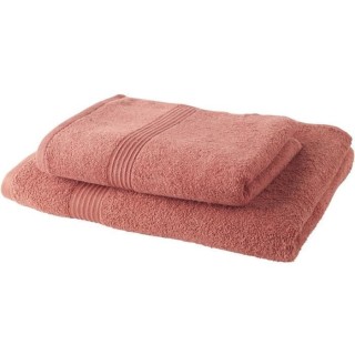 TODAY Lot de 1 Drap de Bain 100% coton 70x30 cm + 1 Serviette de Bain