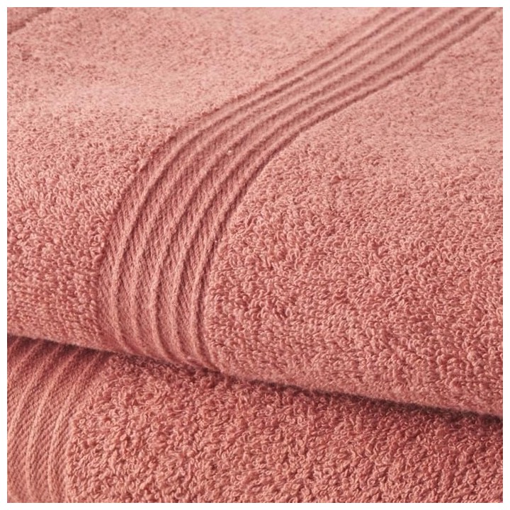 TODAY Lot de 1 Drap de Bain 100% coton 70x30 cm + 1 Serviette de Bain