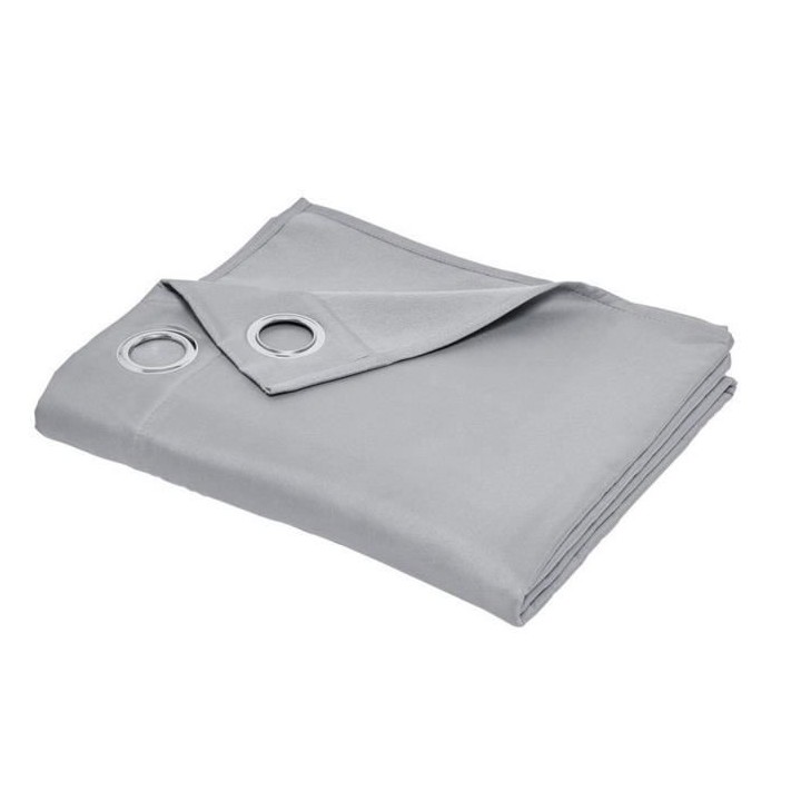 TODAY Rideau Isolant Thermique Essential Uni - 140 x 240 cm - Acier