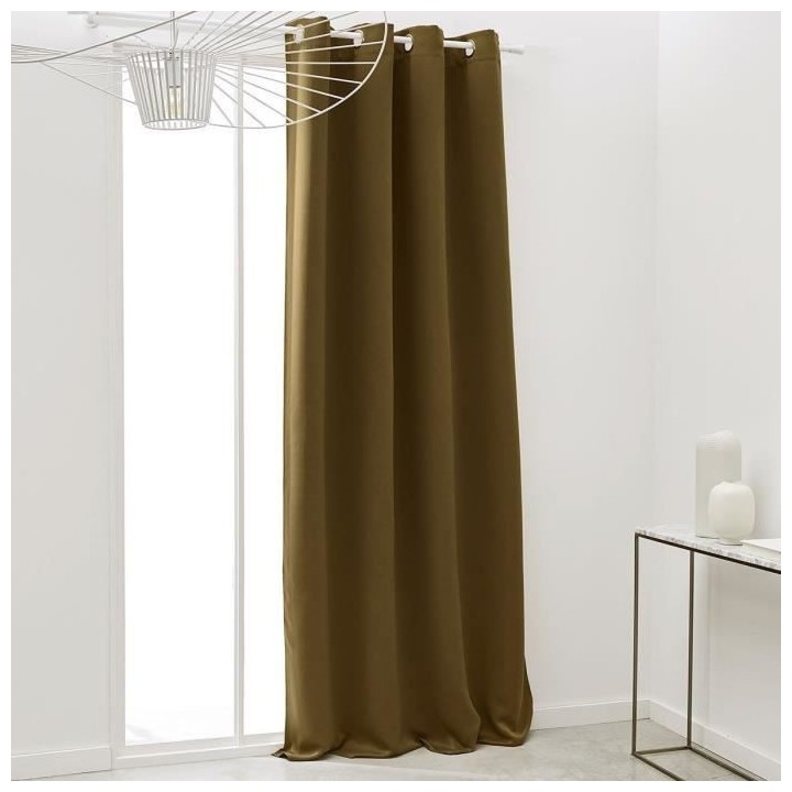 TODAY Rideau Occultant Essential Uni - 140 x 240 cm - Bronze