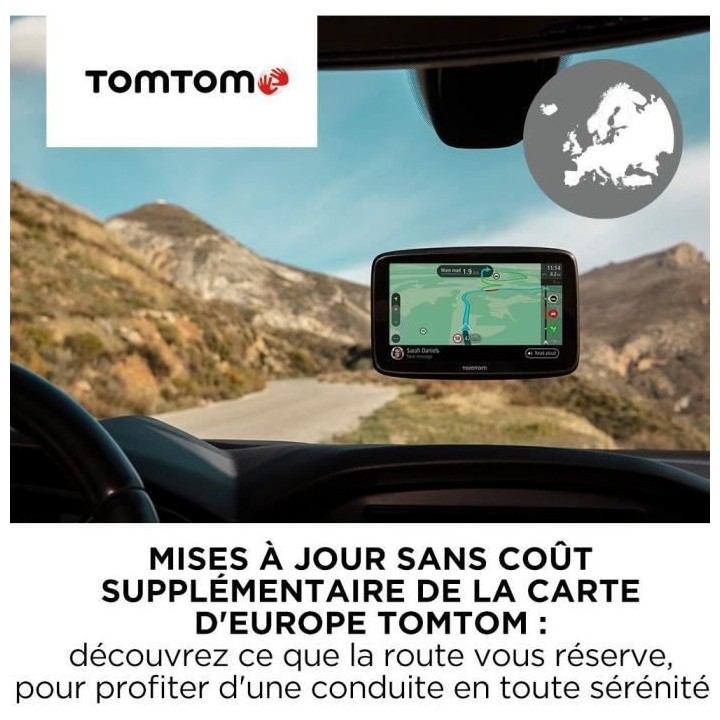 TOMTOM GPS GO Classic 5 - Mises a jour via Wi-Fi, Carte Europe 49 pays