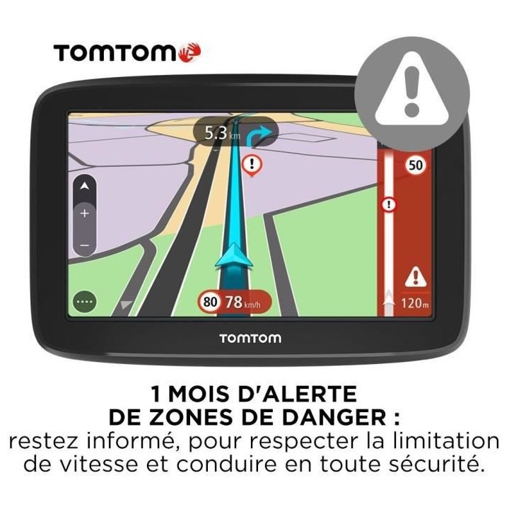 TOMTOM GPS GO Classic 5 - Mises a jour via Wi-Fi, Carte Europe 49 pays
