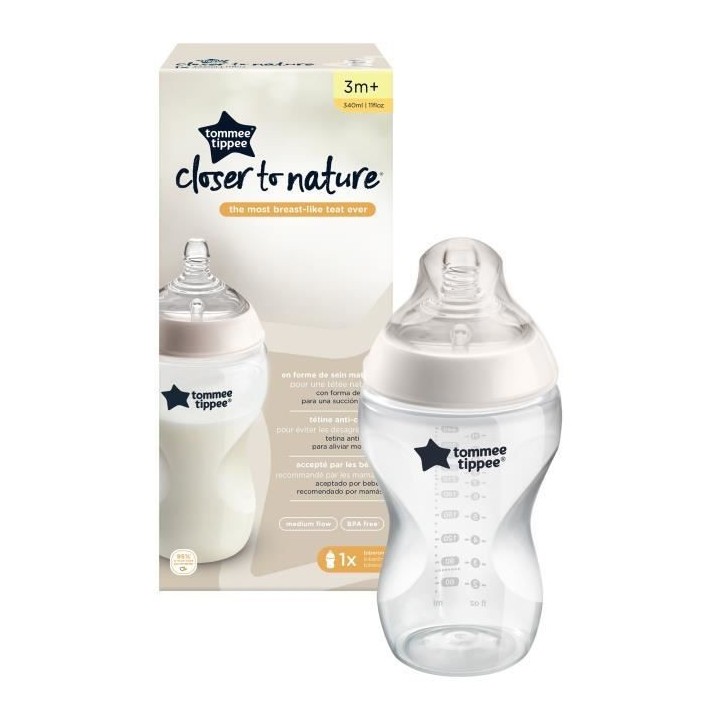 Tommee Tippee Closer To Nature Biberon 340ml