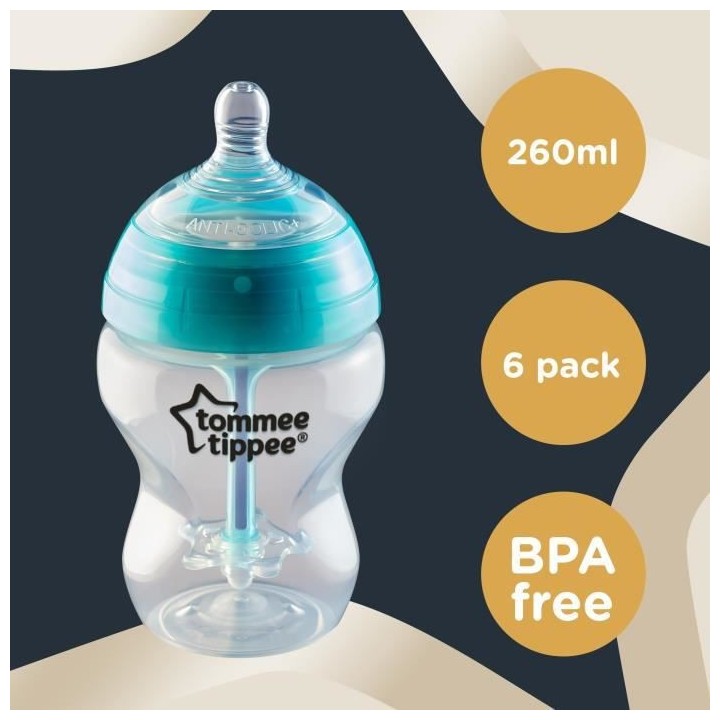 Tommee Tippee - Biberons Closer to Nature - Tétine Imitant le Sein Ma