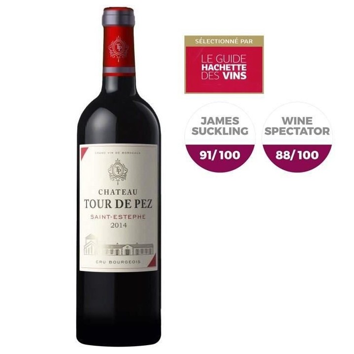 Château Tour de Pez 2014 Saint-Estephe Cru Bourgeois - Vin rouge de B