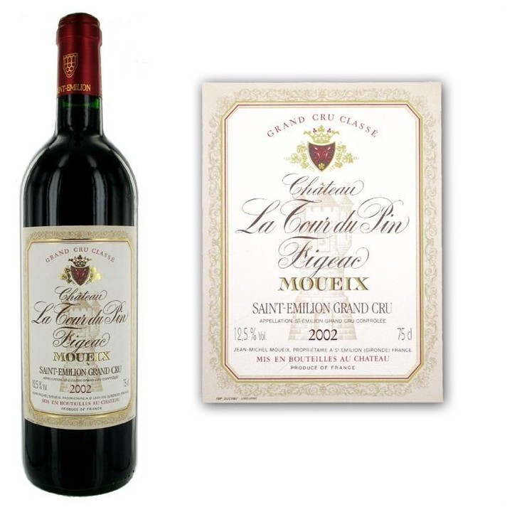 Château Tour du Pin Figeac Moueix 2002 Saint-Emilion Grand Cru Class