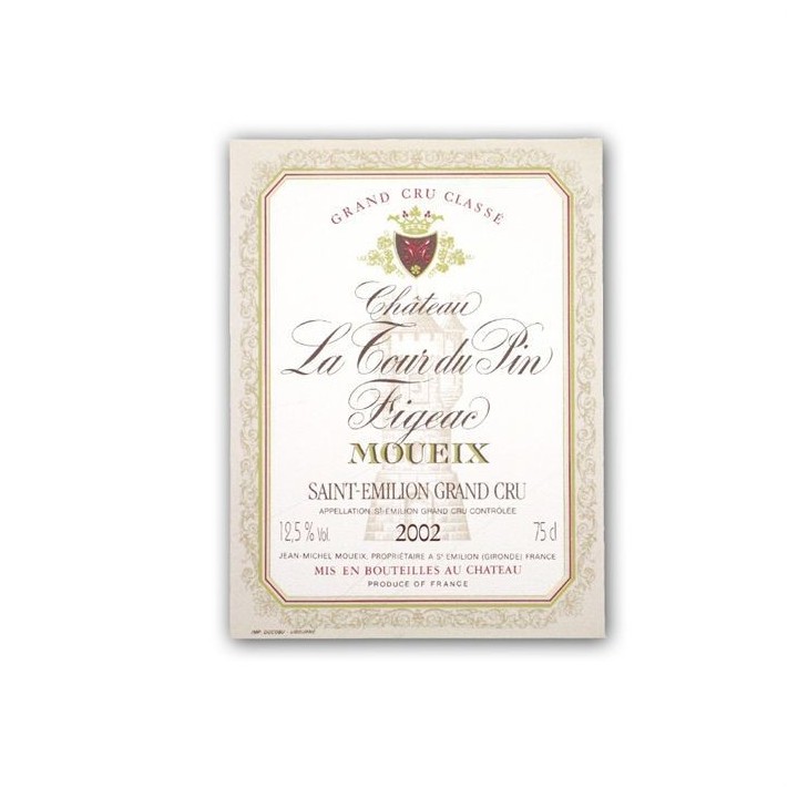 Château Tour du Pin Figeac Moueix 2002 Saint-Emilion Grand Cru Class