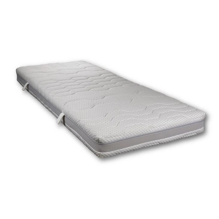 WEBED Ensemble matelas + sommier relaxation 160 x 200 - Mousse - 21 cm