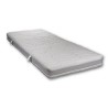 WEBED Ensemble matelas + sommier relaxation 160 x 200 - Mousse - 21 cm - Mi-ferme et équilibré - Noir et gris anthracite - GIG