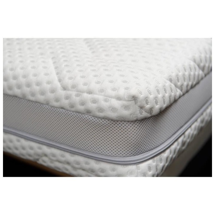 WEBED Ensemble matelas + sommier relaxation 160 x 200 - Mousse - 21 cm