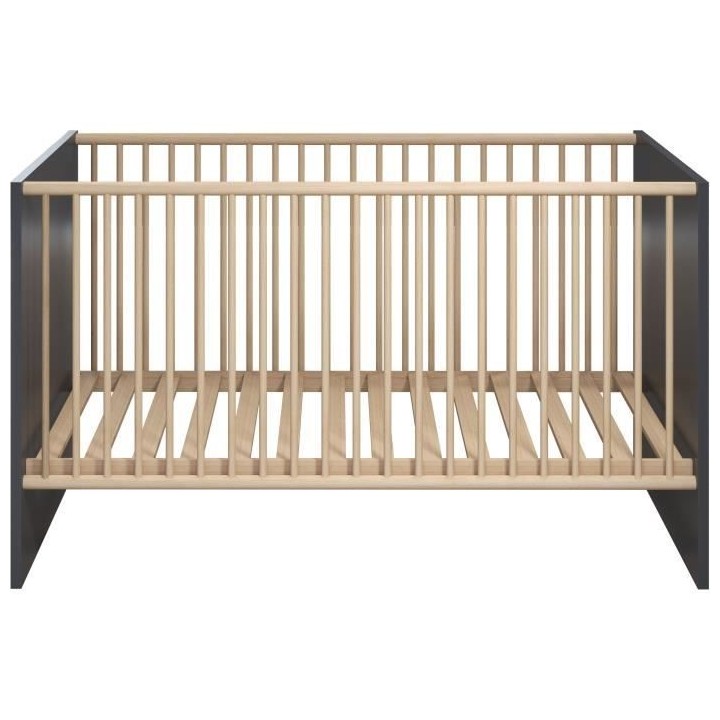 Chambre bébé duo MATS COLOR - Lit 70x140 cm + Commode a langer 2 por