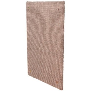 TRIXIE Griffoir XXL - Tapis en sisal / Catnip - 50 x 70 cm - Taupe - P