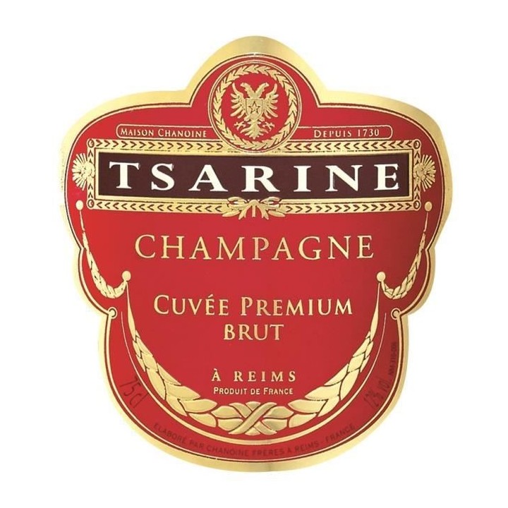 Champagne Tsarine Cuvée Premium Brut - 75 cl