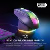 Souris sans fil avec station de charge - Stellar Wireless + Bluetooth/USB-A - ROCCAT - Kone XP Air - Noir