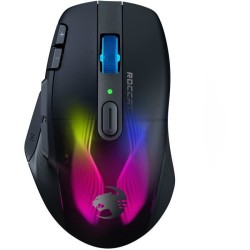 Souris sans fil avec station de charge - Stellar Wireless + Bluetooth/USB-A - ROCCAT - Kone XP Air - Noir