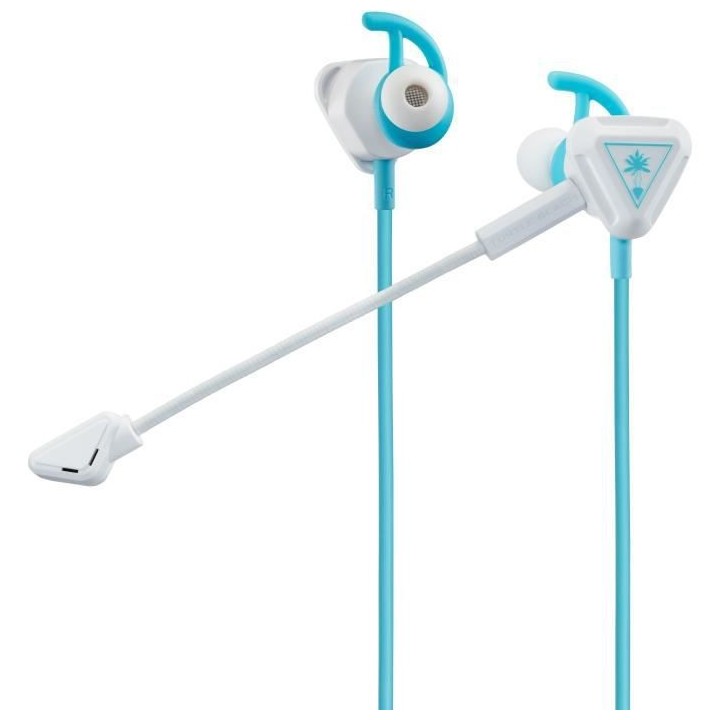 TURTLE BEACH Ecouteurs gaming Battlebuds pour Nintendo Switch - Blanc