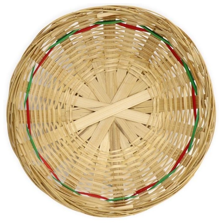 TYROL Grand nid en rotin - 18 x 7 cm - Pour tourterelles