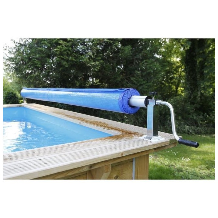 UBBINK Enrouleur de bâches pour piscines jusqu'a 5.5m Premium
