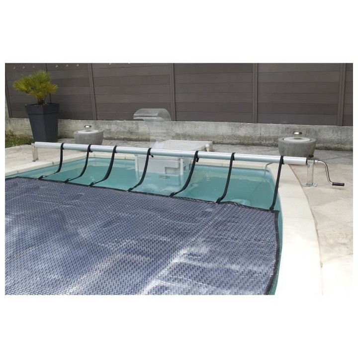 UBBINK Enrouleur de bâches pour piscines jusqu'a 5.5m Premium