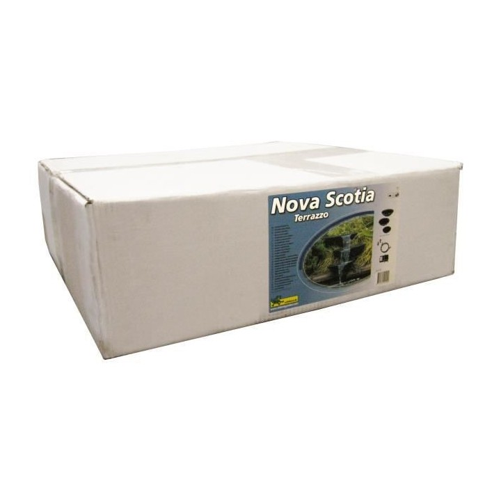 Ubbink Fontaine de jardin Cascade 3 vasques avec pompe 35/45/55 cm