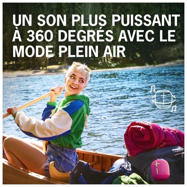 Enceinte Bluetooth ULTIMATE EARS Wonderboom 3 Gris