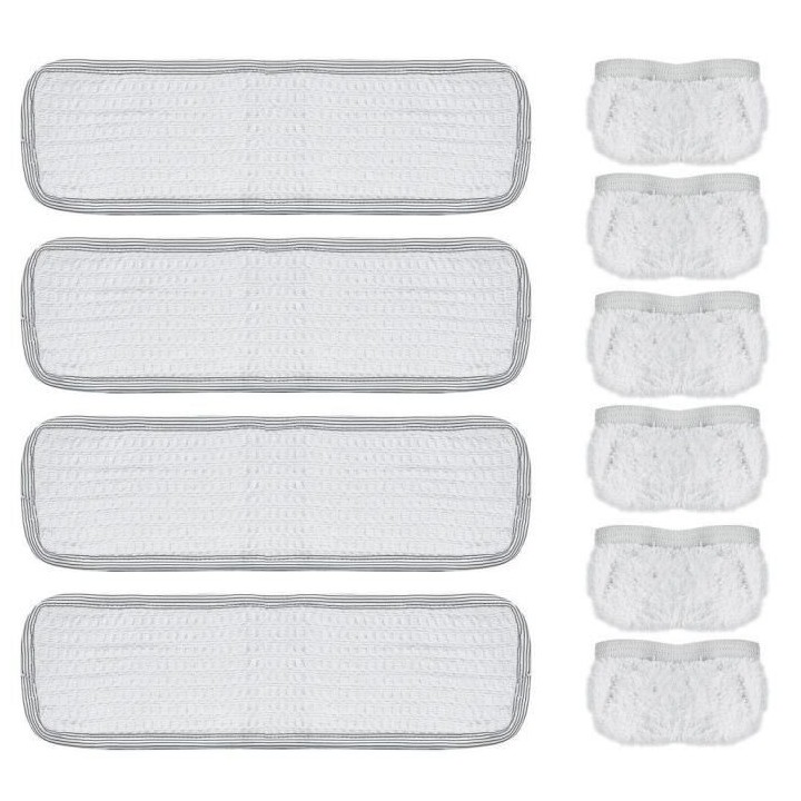 POLTI KIT4 SERPILLIERES ET 6 BONNETTES VAPORETTO (Pure, AirPlus, Handy