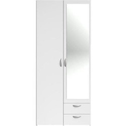 Armoire VARIA - Décor blanc...