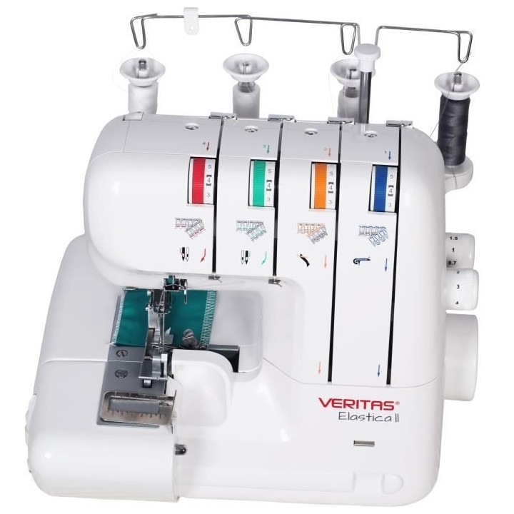 VERITAS ELASTICA - Surjeteuse a différentiel - 12 types de points - 7