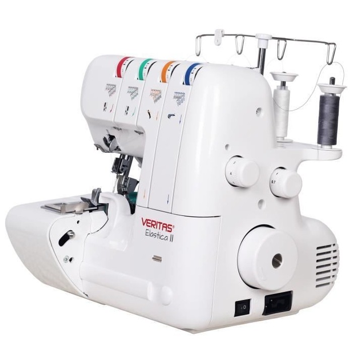 VERITAS ELASTICA - Surjeteuse a différentiel - 12 types de points - 7