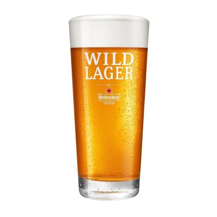 Heineken - Verre - Wild Lager - 25 cl