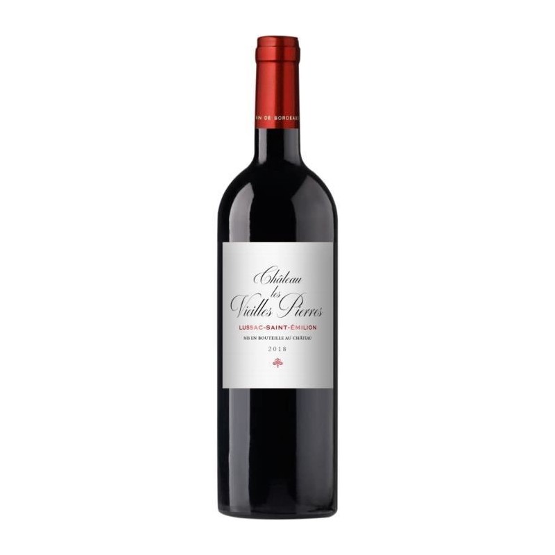 Château Les Vieilles Pierres 2018 Lussac Saint Emilion - Vin rouge de Bordeaux