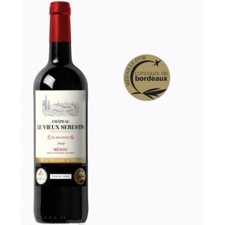 Château Le Vieux Serestin 2019 Médoc Cru Bourgeois - Vin rouge de Bo